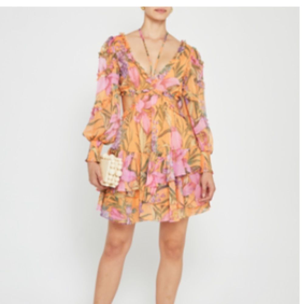 o.p.t Floral Orange and Pink Dress #21
Style Tess bnwt